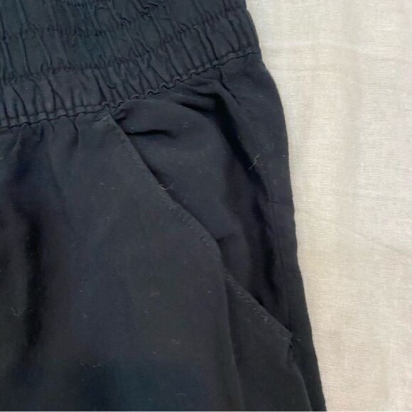 Aerie Black Lightweight Cinch Hem Drawstring Waist Jogger Pants Small - Picture 8 of 8